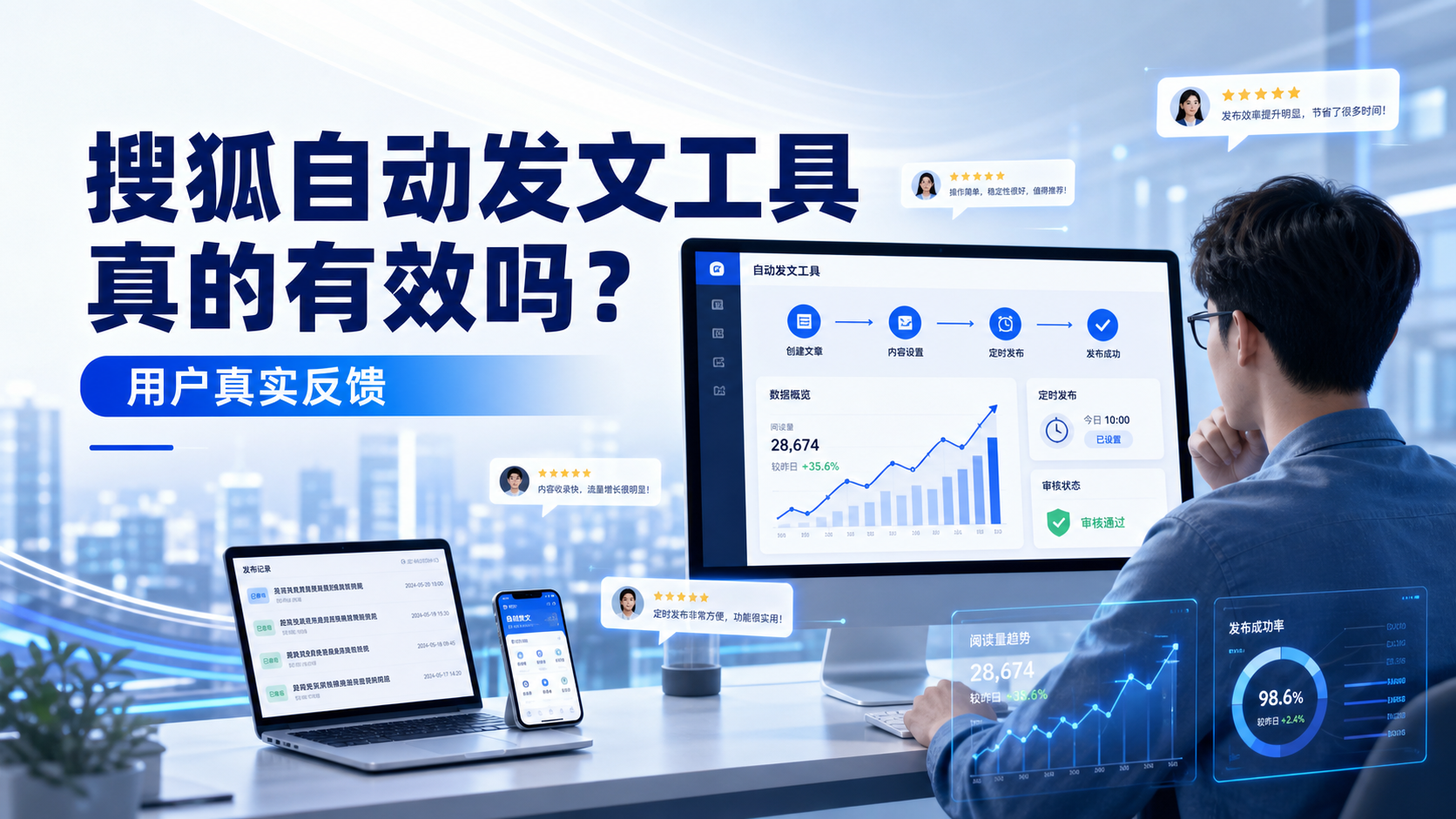 搜狐自动发文工具真的有效吗？铜川用户的真实反馈